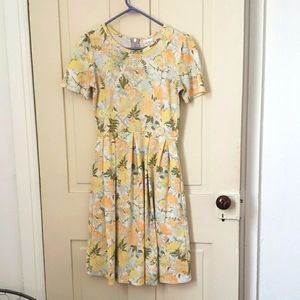 Pastel Floral LuLa Roe Dress